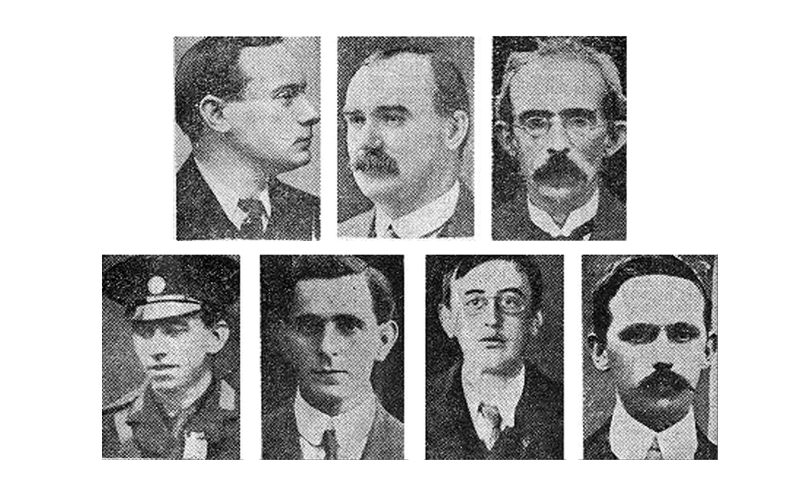 Easter Rising: signatories of the Proclamation