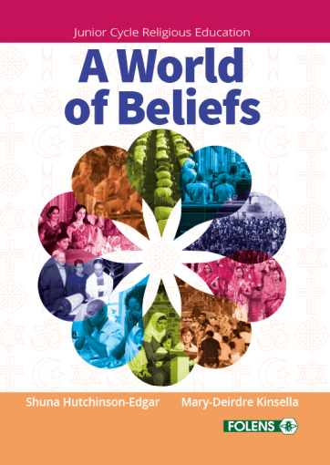 A world of beliefs junior cert religion school book from Folens