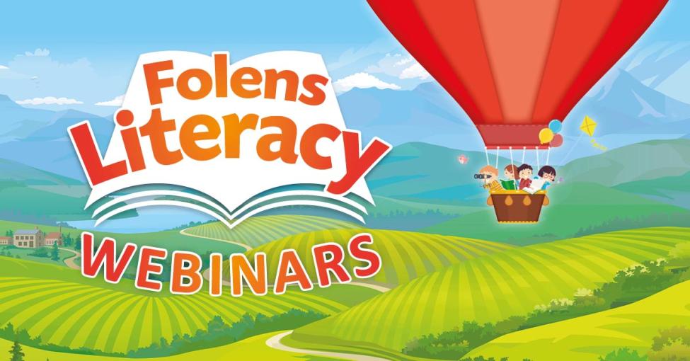 Folens Literacy Webinars | CPD for primary teachers covering all areas of literacy