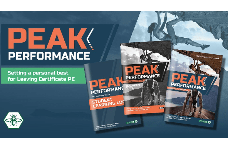 Peak Performance Leaving cert LC PE school book from Folens