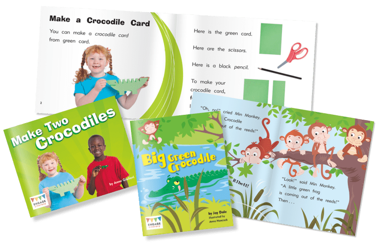Engage Literacy thematically linked readers from Folens Literacy
