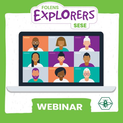 Folens Explorers Webinar | STEAM and SESE | icon