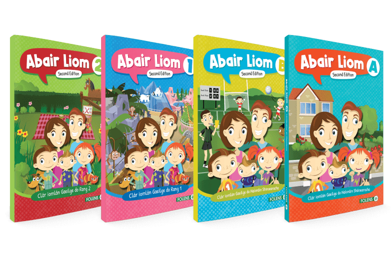 Abair Liom 2nd Edition | Primary Irish programme | Pupil book covers JI - 2nd Class | Folens