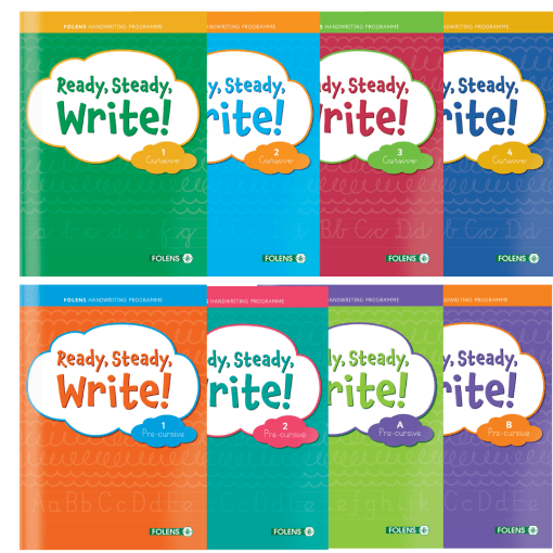 Ready, Steady, Write!| Folens Primary Handwriting| Junior Infants to ...