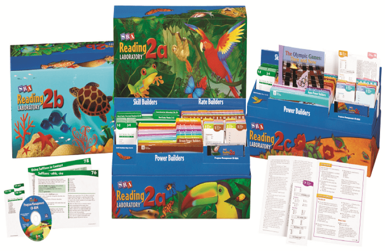 SRA Reading Labs Boxes