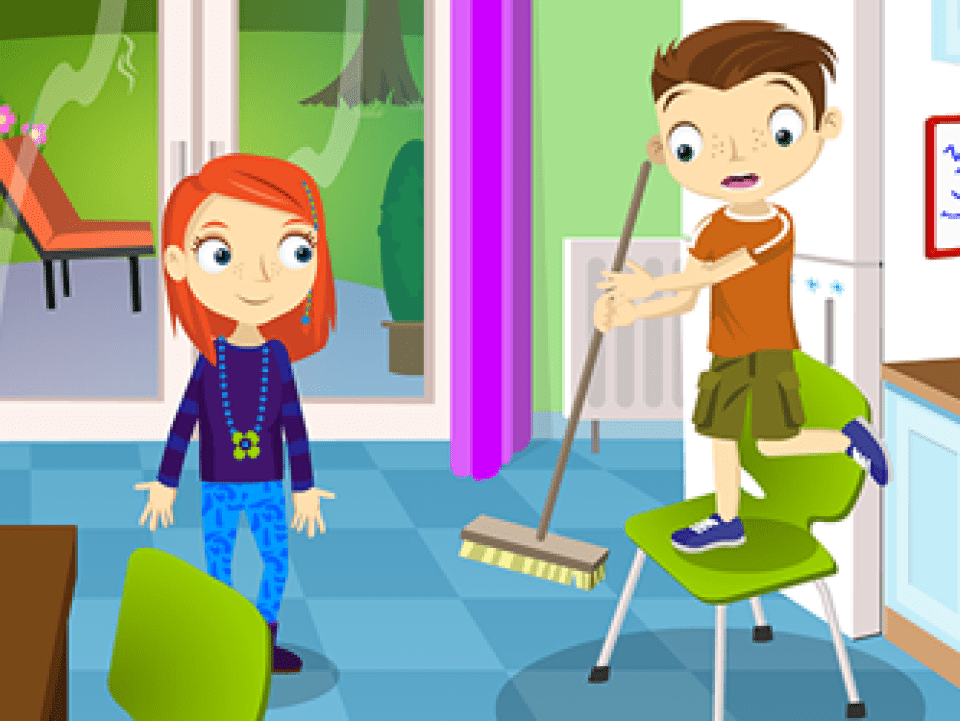 Comhrá – 06. Luch sa teach