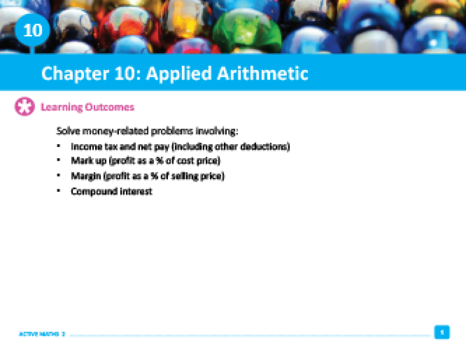 Applied Arithmetic