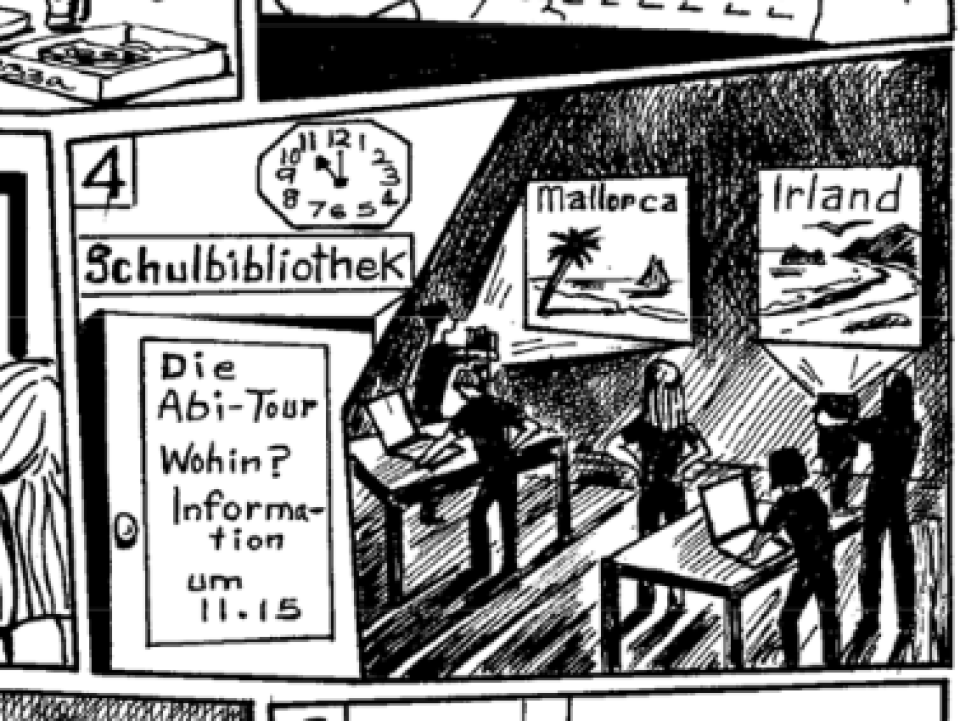 Bildergeschichte 33a: Die Abi-Tour