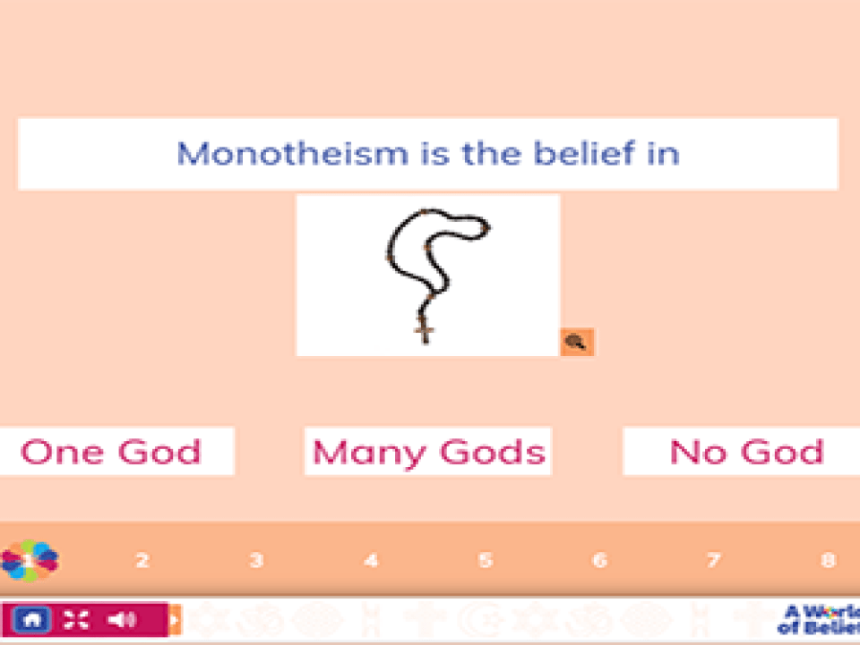 Quiz – 01 Beliefs of the Major World Religions