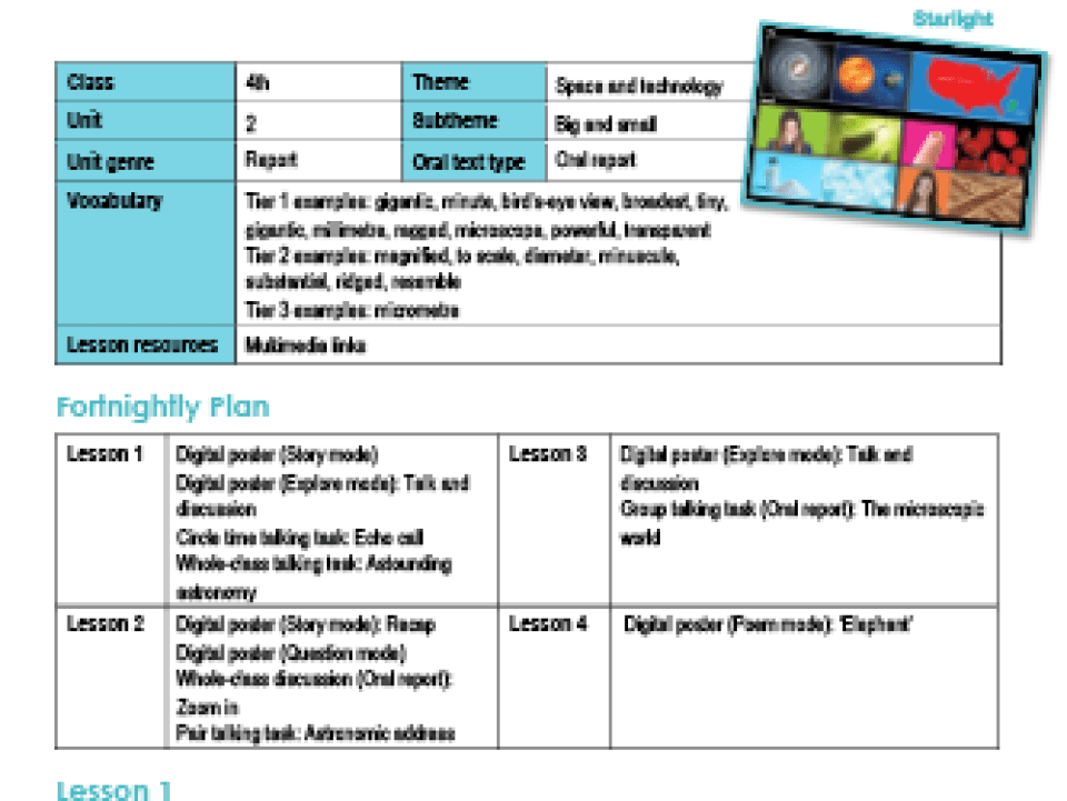 Primary | Starlight | | Digital Resources | Folens