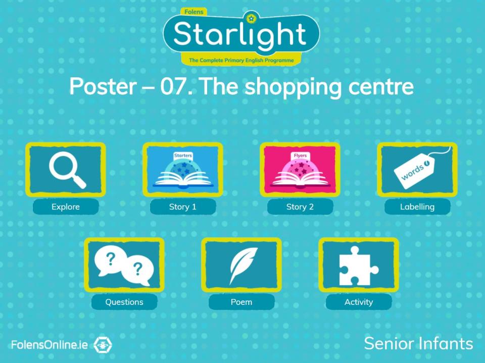Poster – 07. The shopping centre