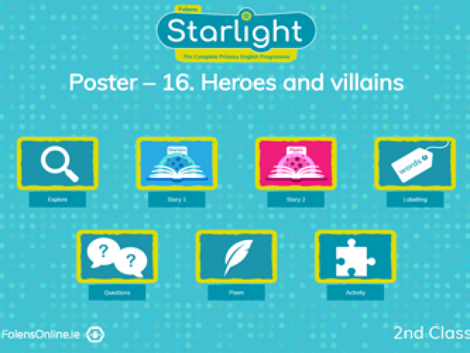 Poster – 16. Heroes and Villains