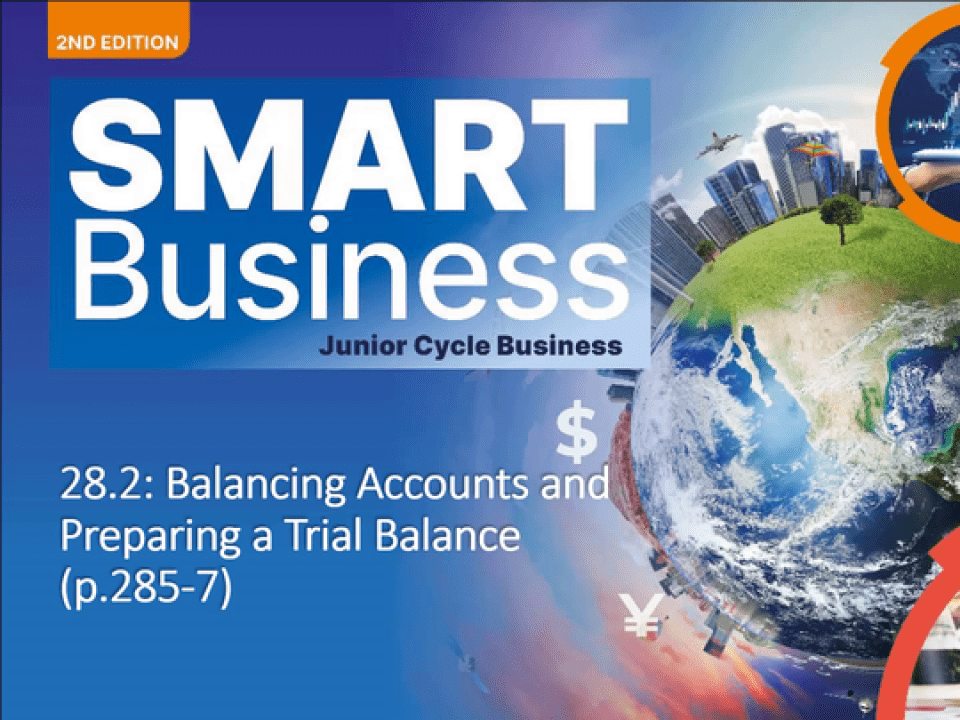 Chapter 28 Video: Balancing Accounts and Preparing a Trial Balance Thumbnail