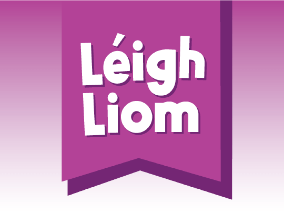 Léigh Liom (Turquoise, Purple and Gold Bands)  English Translation Thumbnail