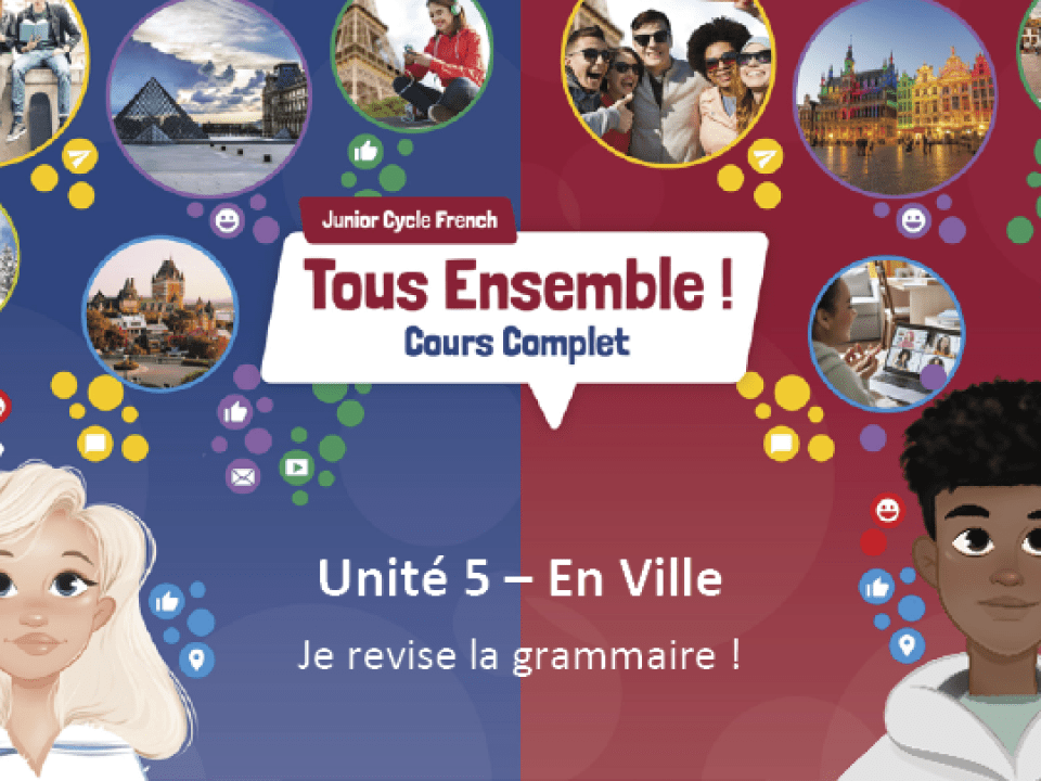 Powerpoint 05: En ville - Grammaire Thumbnail