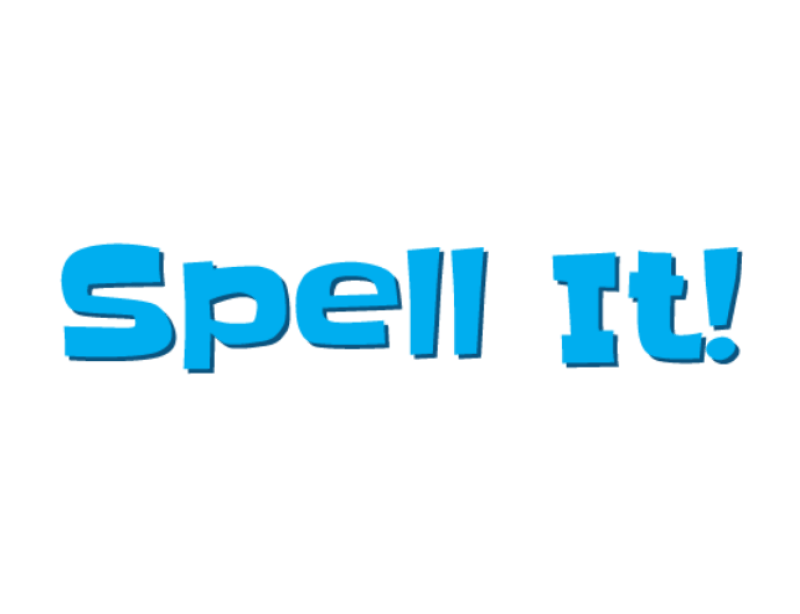 Spell It,  Spellings school books from Folens for 1st class, 2nd class, 3rd class, 4th class, 5th class, 6th class. 