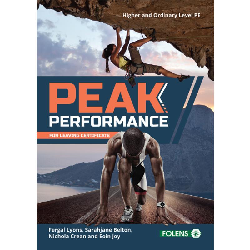 Peak Performance Leaving cert LC PE school book from Folens