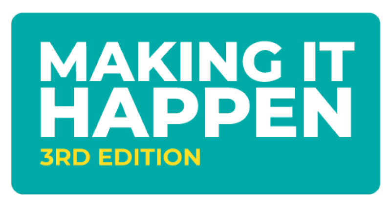 Making it Happen Folens LCVP modules school book by Caroline McHale 